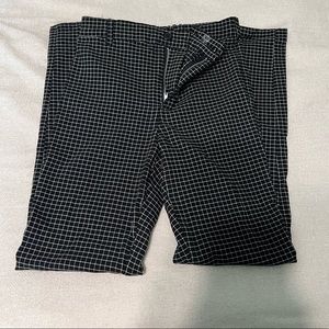 GARAGE brand black patterned pants
